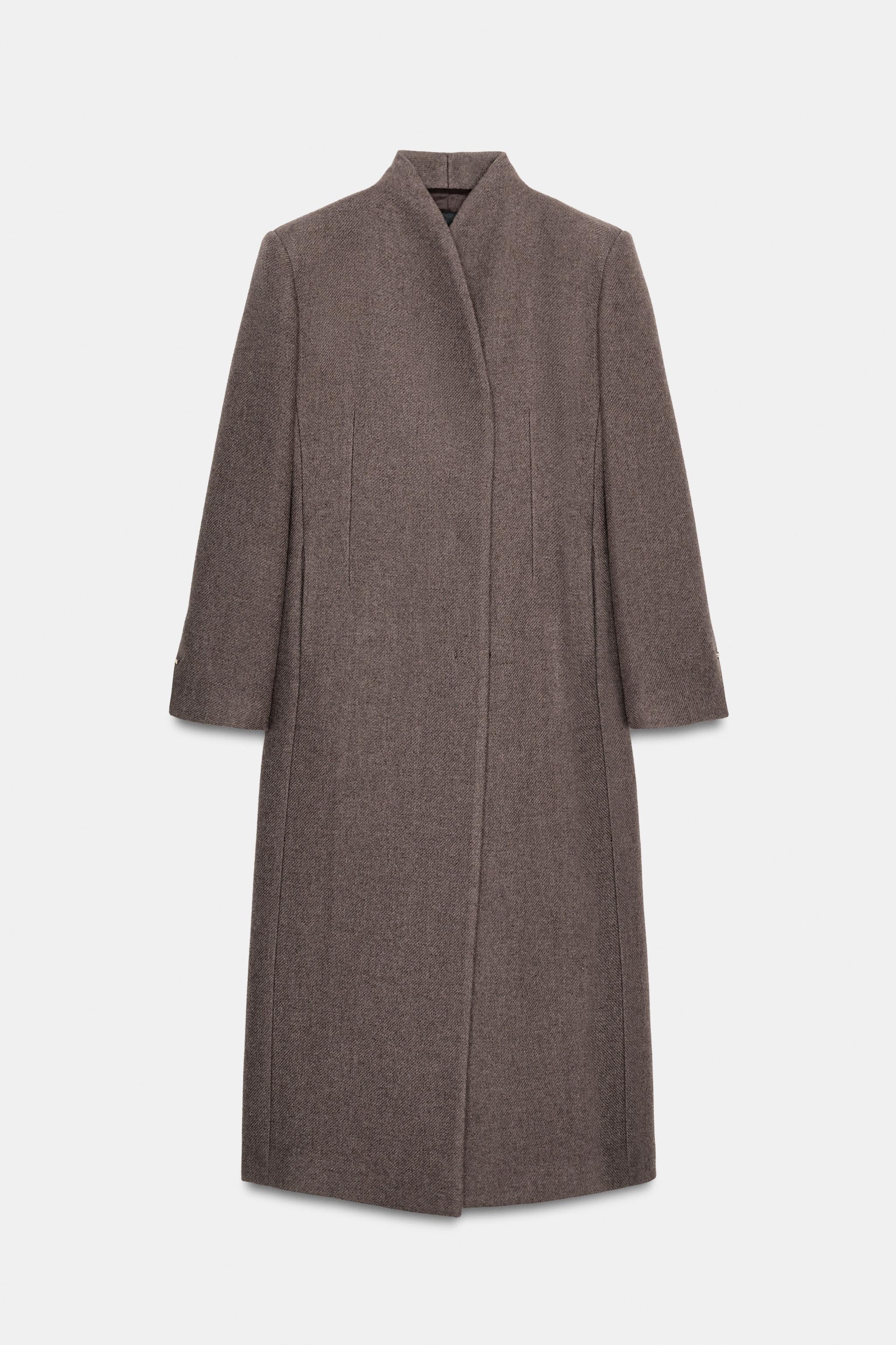 MANTECO WOOL COAT ZW COLLECTION LIMITED EDITION